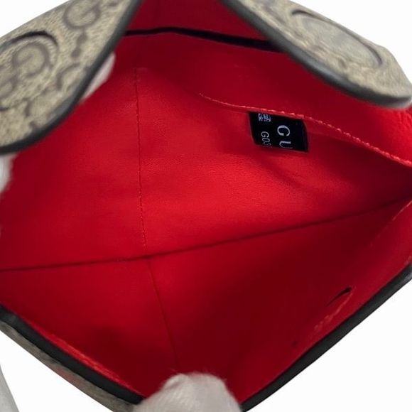 Gucci Small Heart 678131 GG Supreme Bag Shoulder Bag Women - Picture 9 of 9